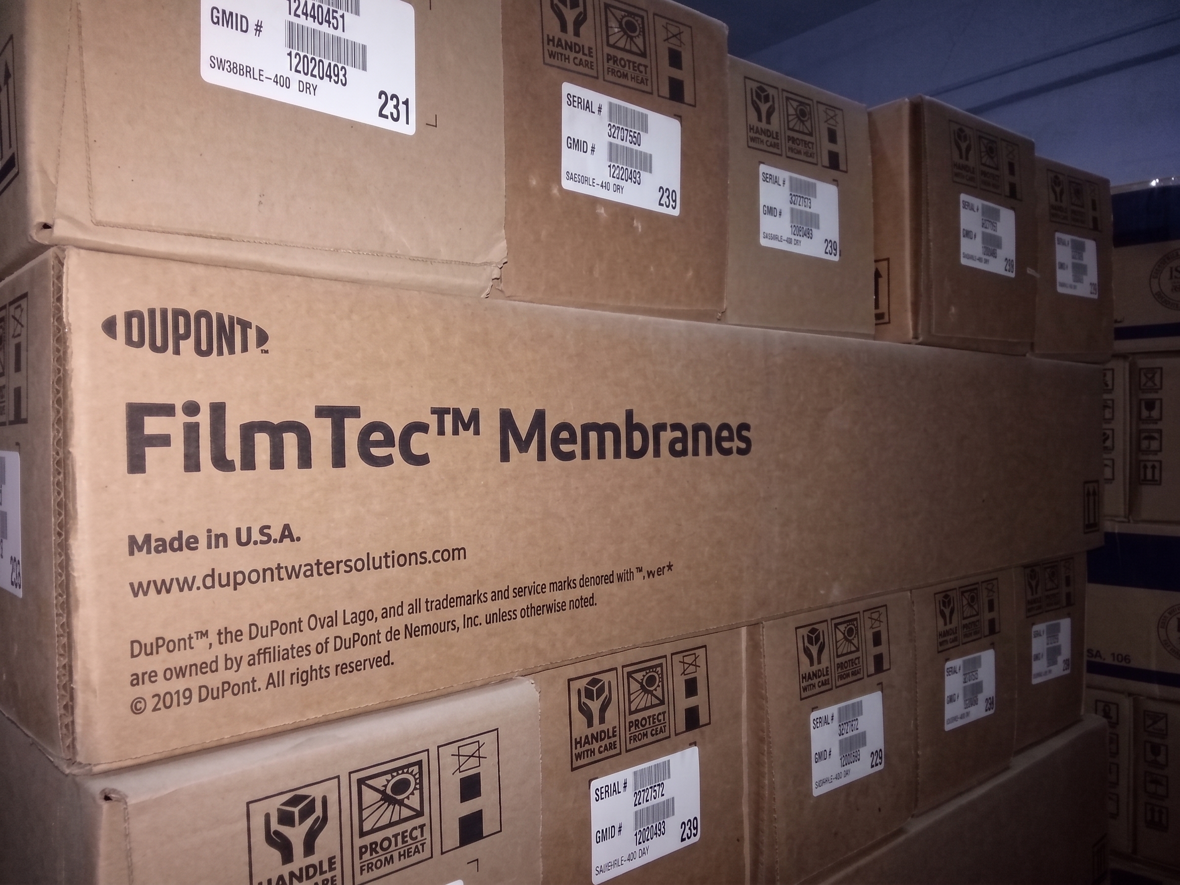 Filmtec Membranes (USA) in Stock for Immediate Delivery